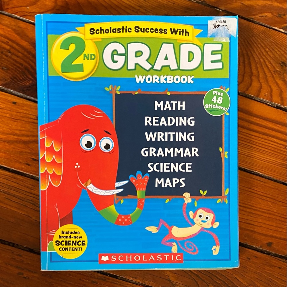 🧩 3/$20 Scholastic 2nd Grade Woorkbook